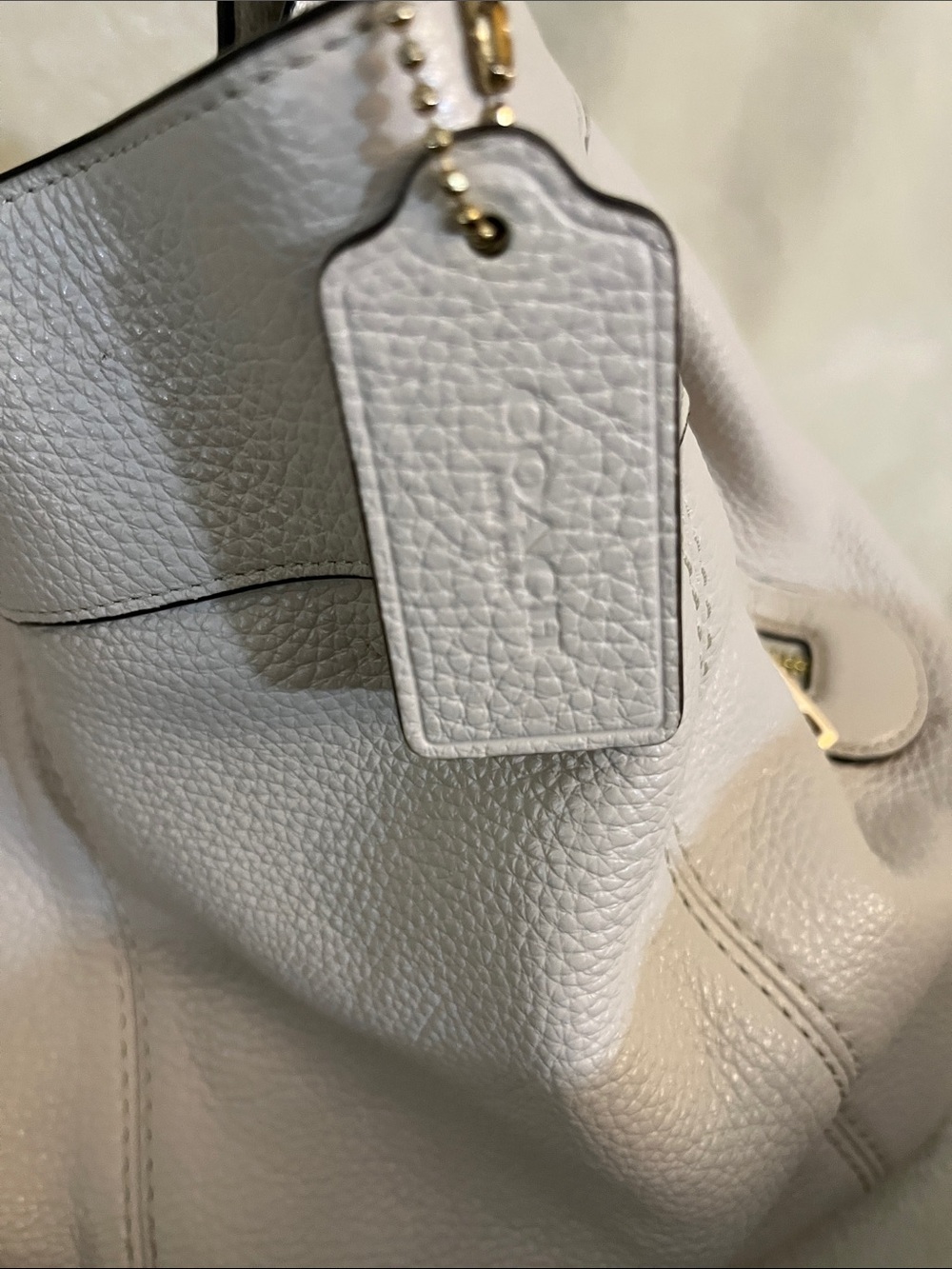 Coach Lexi pebbled leather Hobo shoulder bag - Picture 6 of 10